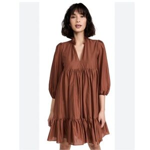 BLACK HALO Spice Adora dress  Elegant Brown Women's Dress L